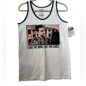 SCHITTS CREEK White Sleeveless Unisex Men Women Summer TShirt
